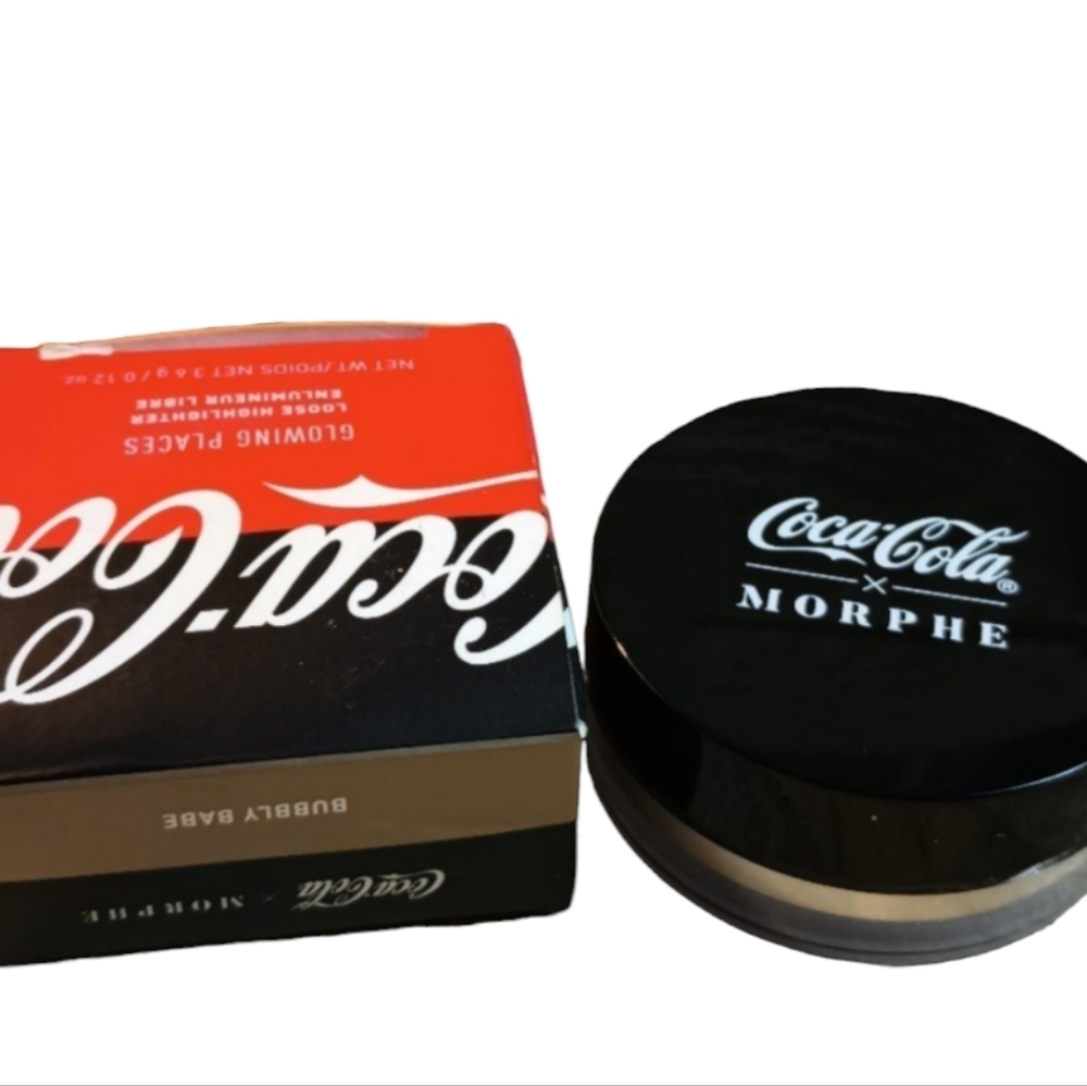 Limited Edition Coca-Cola Glowing Spaces Loose Highlighter BUBBLY BABE shimmer